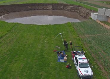¿Por qué se hizo un socavón en Puebla?