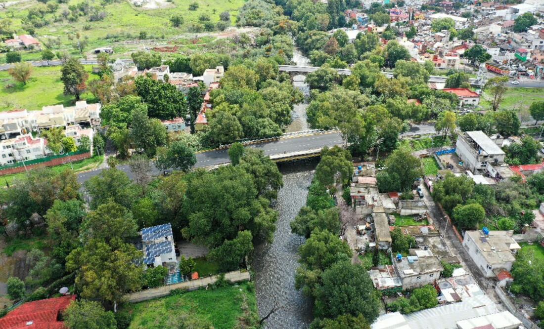 La cuenca del río Alto Atoyac es una de las 30 Regiones de Emergencia Sanitaria y Ambiental | Foto: Agencia Es Imagen para El Universal Puebla