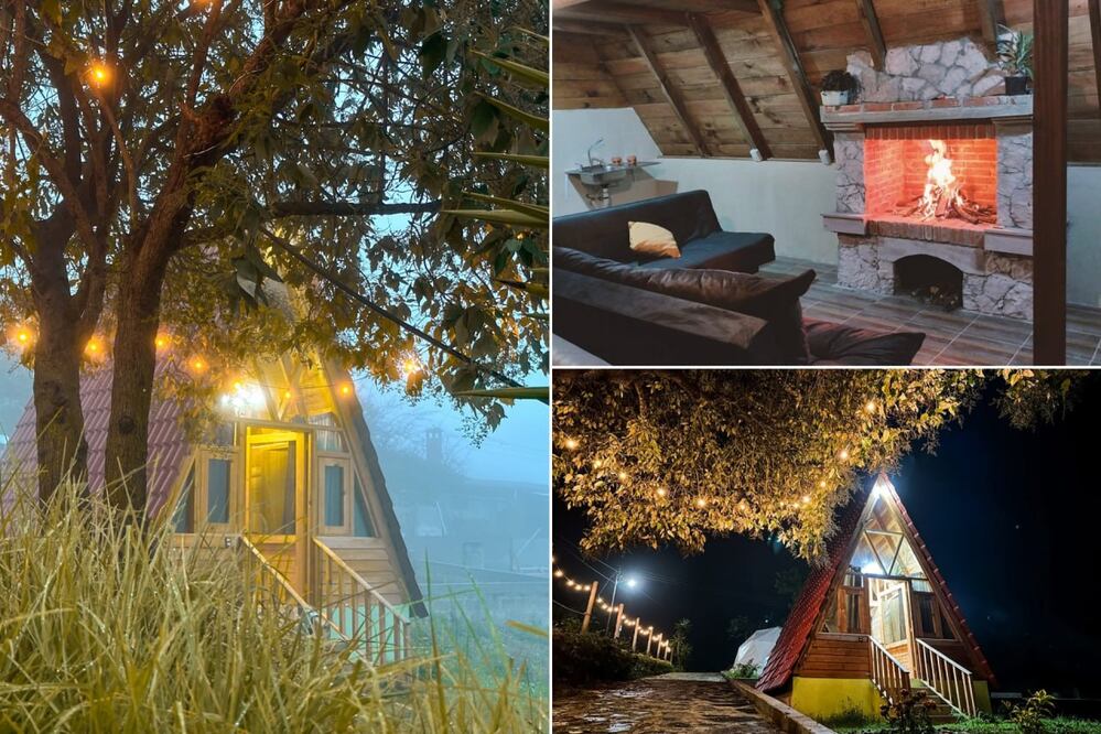 Las cabañas con chimenea en Puebla son una de las opciones favoritas para disfrutar de la temporada de lluvias | Foto: FB Cabañas y Glamping "Los Abuelos"