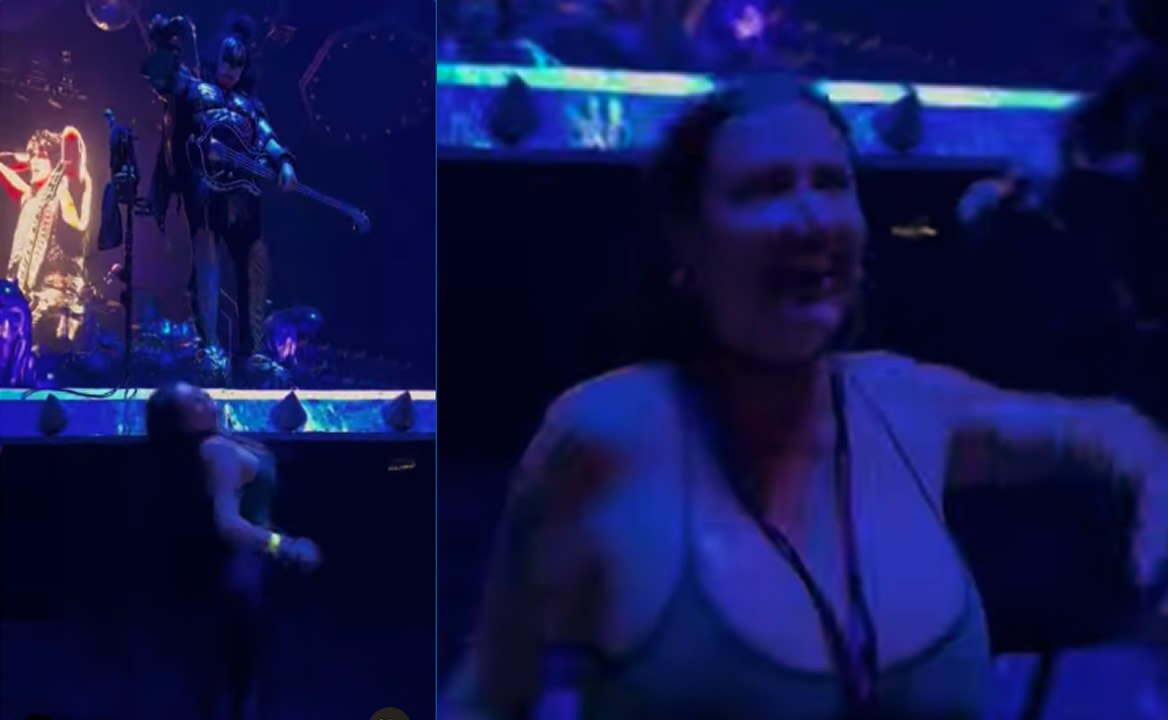 La modelo de Only Fans viajó a Amsterdam a un concierto de Kiss. Foto: Celia Lora / Instagram