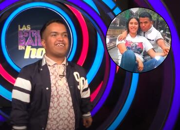 Medio Metro original será papá y ella es su novia