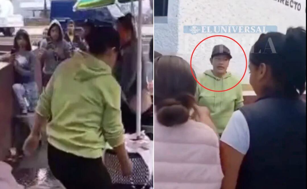 Captan en video a mujer agrediendo a comerciantes | Foto: Especial