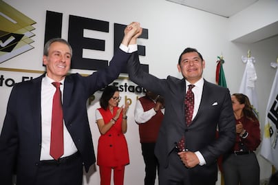 Alejandro Armenta y Pepe Chedraui se registraron de manera conjunta ante el IEE