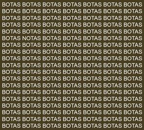 Solo una persona con con un alto IQ puede encontrar la palabra oculta en solo 10 segundos