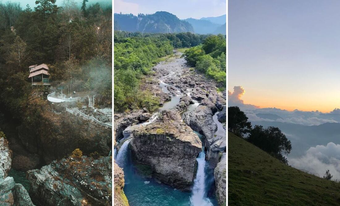 En la sierra de Puebla está la Suiza mexicana | Foto: Google Cascada de la Olla / apulco.mx /@eb.photography27