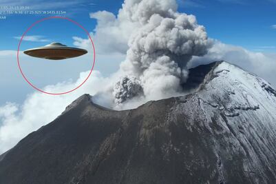 ¿Por qué se dice que en el Popocatépetl hay OVNIS?