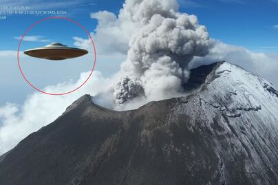 ¿Por qué se dice que en el Popocatépetl hay OVNIS?