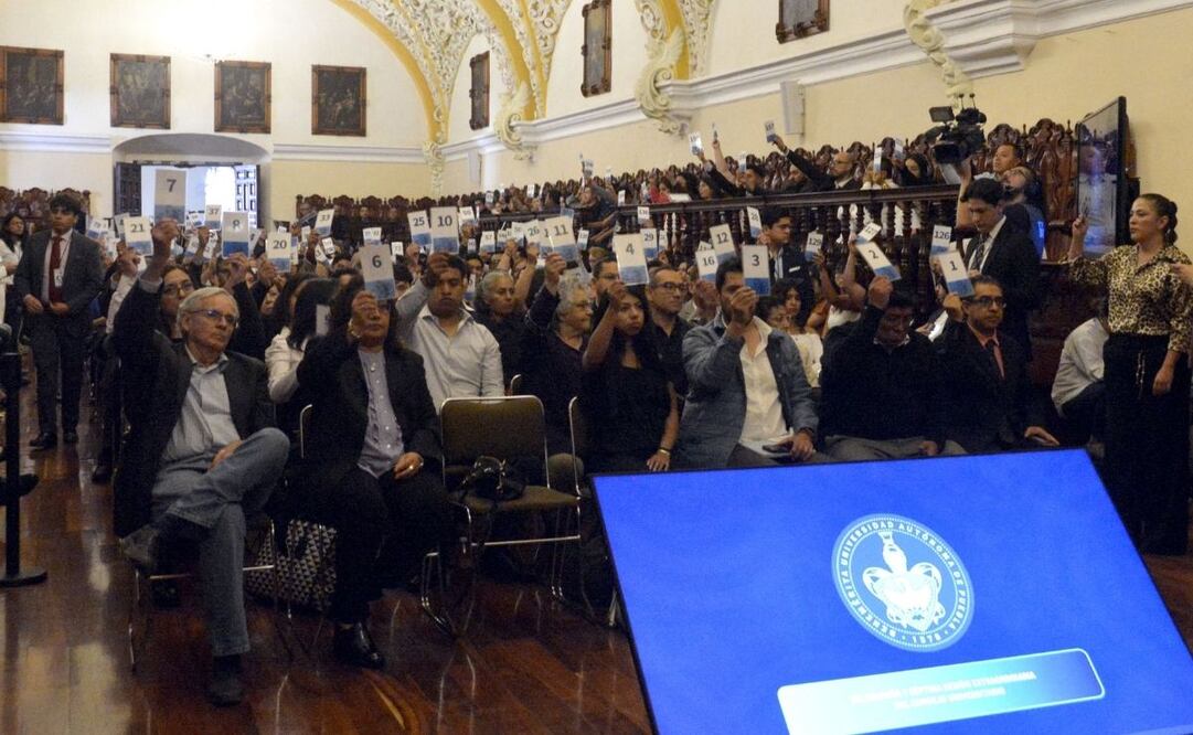 Votación de Consejo Universitario de la BUAP | Foto: Buap