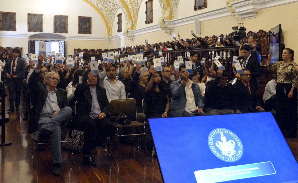 Votación de Consejo Universitario de la BUAP | Foto: Buap