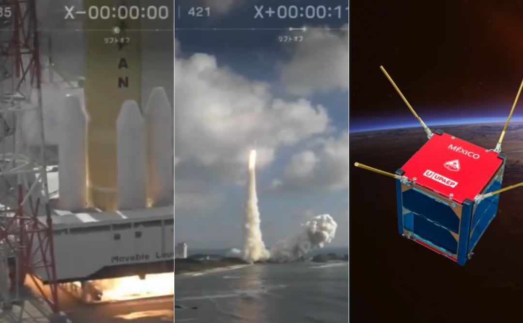 De Puebla para el mundo: UPAEP lanza al espacio el nanosatélite GXIBA-1 a bordo del cohete H3 I Foto: Especial/UPAEP
