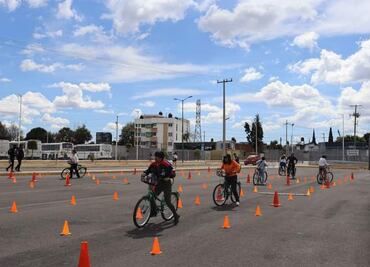 Por esta razón, la BUAP enseña a andar en bici