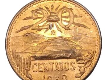 Por esta razón una moneda de 20 centavos se vende hasta en 500 mil pesos