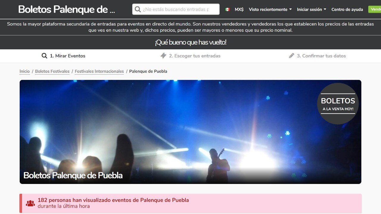 Revenden en internet entradas para el Palenque de Puebla