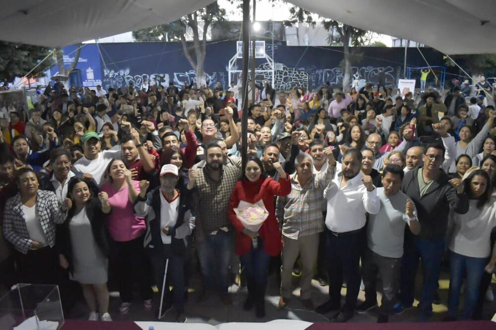 Tonantzin Fernández Díaz realizó tres foros más del programa “El Pueblo Manda” | Foto: Especial