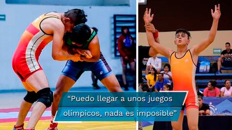 Una joven promesa olímpica para Puebla, Noé Balbuena.