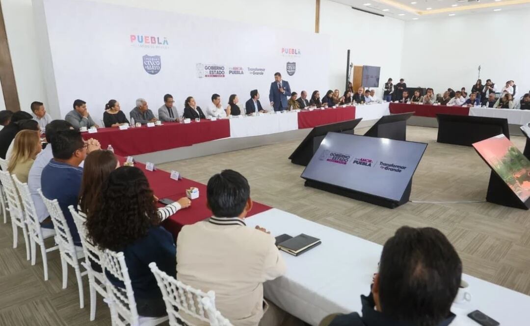 El gobernador informó que avanzan las obras de colectores en la cuenca y que se tienen presupuestadas cuatro plantas de tratamiento | Foto: Gobierno del Estado