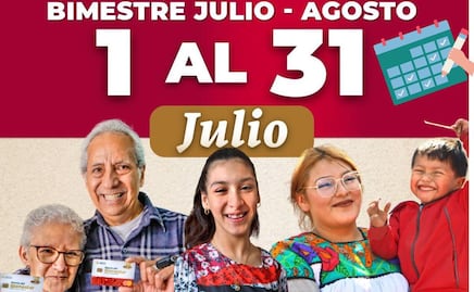 Pensión Bienestar: ¿Cuándo sale el calendario de pagos de julio?