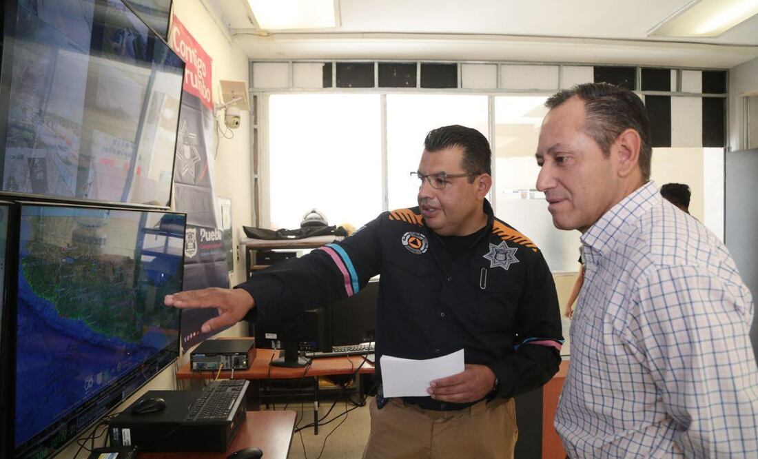 El gobierno municipal de Puebla hace el monitoreo permanente de las condiciones meteorológicas | Foto: Ayuntamiento de Puebla