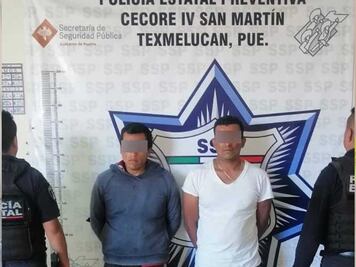 Los detienen infraganti mientras robaban en una vivienda de Texmelucan
