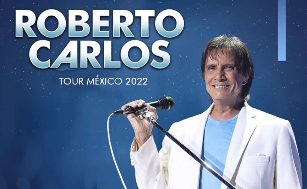 Roberto Carlos se presentará en Puebla el 18 de julio