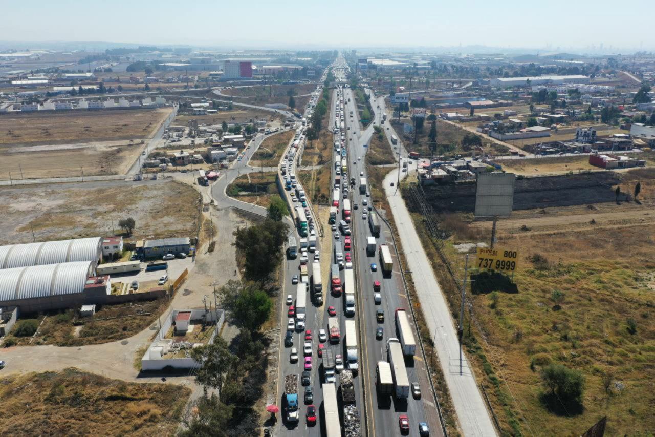 Durante octubre y noviembre habrá obras en la autopista México-Puebla | Agencia Es Imagen para El Universal Puebla