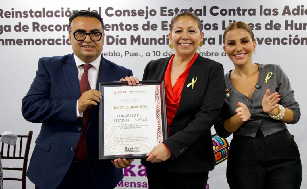 Laura Artemisa García indicó que desde el Congreso del Estado se generan las bases y el marco legal para que los poblanos tengan mejores condiciones de vida Foto: Especial