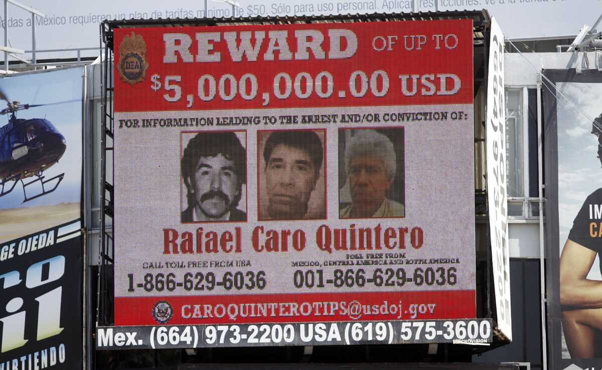 Detienen a Rafael Caro Quintero
