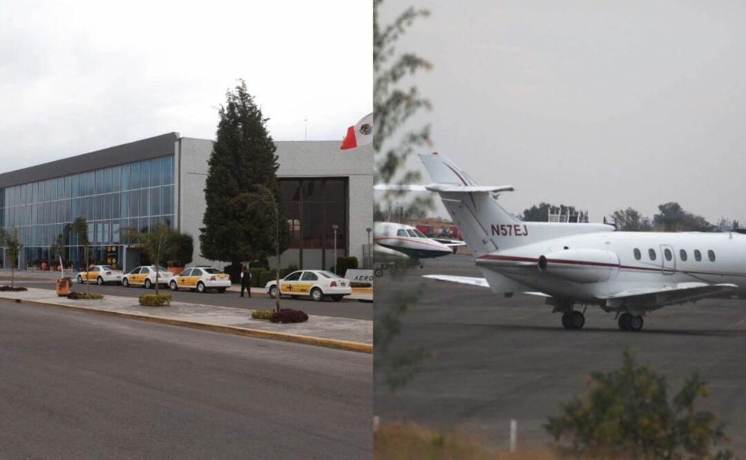 Las actividades en el Aeropuerto Internacional Hermanos Serdán se suspendieron desde las 12:30 horas / Foto: EsImagen