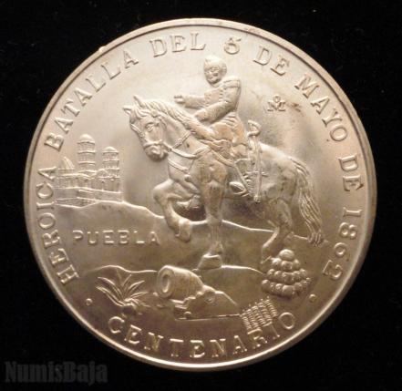 Moneda conmemorativa al 5 de Mayo se cotiza en 30 mil pesos