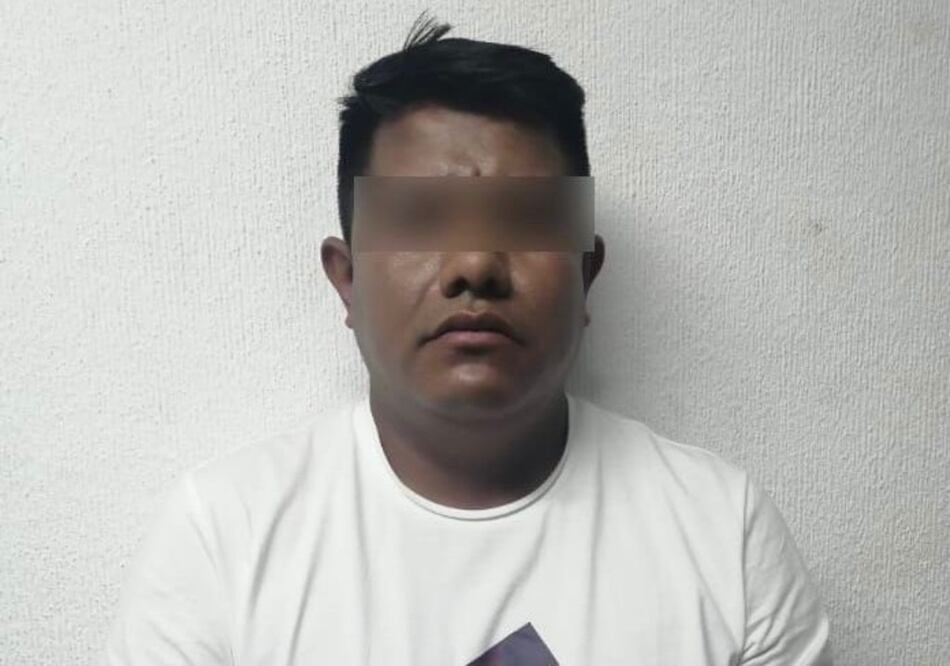 Alfredo T., alias “El Lápiz”. Foto: Gobierno del estado