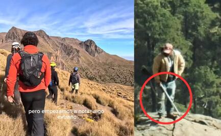 VIDEO “Nos vienen siguiendo”, hombres con rifles persiguen a alpinistas en el Iztaccíhuatl
