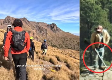 VIDEO “Nos vienen siguiendo”, hombres con rifles persiguen a alpinistas en el Iztaccíhuatl