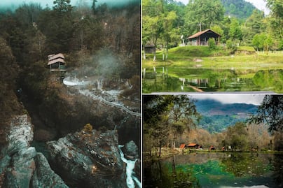 Cabañas en el bosque de neblina en Puebla que te harán sentir en Suiza