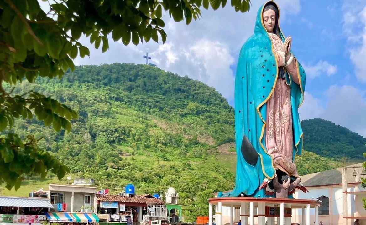 Virgen de Xicotepec. La escultura mariana de 23 metros que recibe peregrinos en Puebla