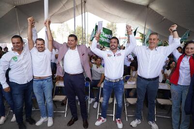 Toño López arranca campaña por una diputación federal en Guadalupe Hidalgo