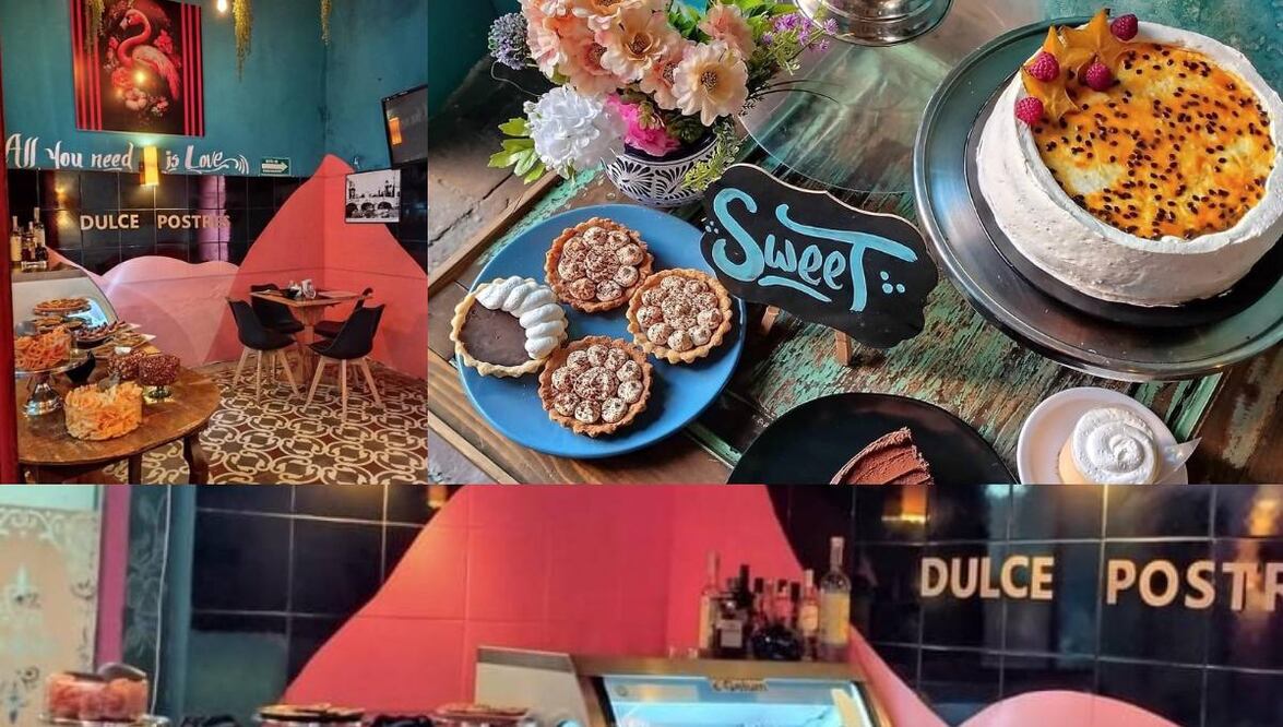 En Patisserie Dulce Postre puedes disfrutar una gran variedad de delicias | Foto: Facebook Dulce Postre