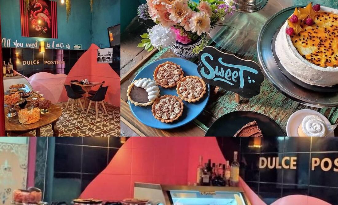 En Patisserie Dulce Postre puedes disfrutar una gran variedad de delicias | Foto: Facebook Dulce Postre
