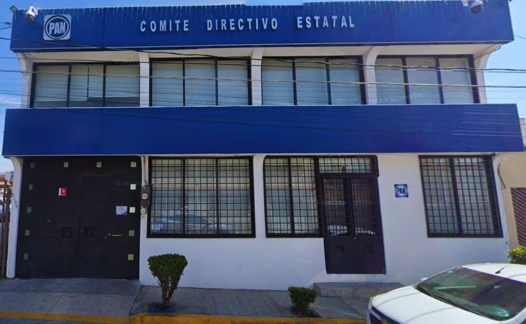 Después de la derrota del 2 de junio, el PAN Estatal busca renovar dirigencia | Foto: Googl Maps