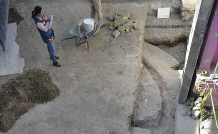 Qué son los vestigios que encontró el INAH en el Mercado El Alto de Puebla
