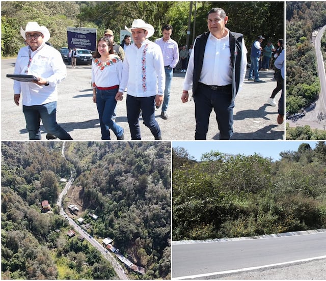 Tras años de olvido, se conectan Sierra Norte y Nororiental con rehabilitación carretera