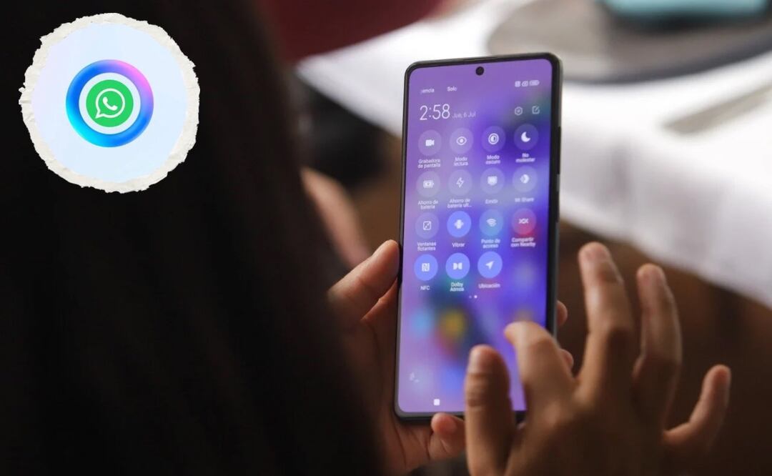 Meta AI de WhatsApp se instala con la actualización de tu teléfono | Foto: EsImagen