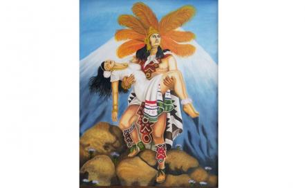 Leyendas de Puebla. La triste historia de amor del Popocatépetl e Iztaccíhuatl