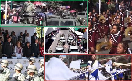 Desfile del 16 de septiembre en Puebla concluye sin incidentes; participaron 4 mil estudiantes