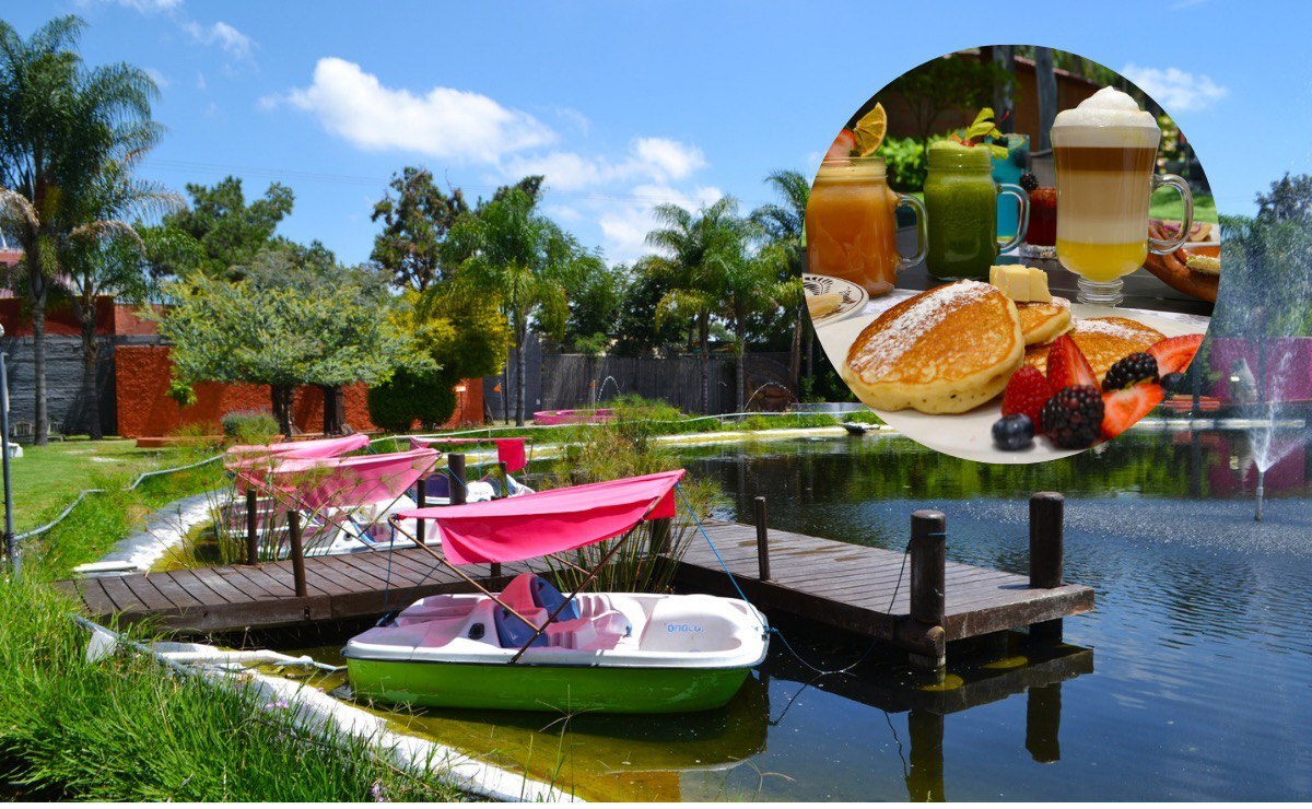 Degustar comida mexicana junto a un lago y minigolf es posible en el Pueblo Mágico de Atlixco