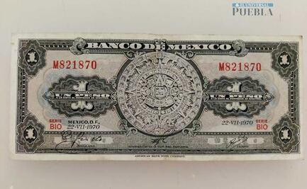 Por qué le llamaban Pachuco al único billete de Un Peso que ha circulado en México