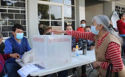 Pobladores de San Jerónimo Caleras acuden otra vez a las urnas