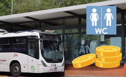 Esto costará usar los nuevos sanitarios en paraderos de la RUTA Puebla