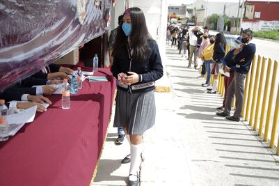 Regreso a clases en Puebla. Alistan planteles para el retorno seguro de alumnos