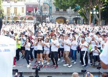 Por la paz y contra las adicciones, Puebla se unió a Clase Nacional de Boxeo de la presidenta Sheinbaum