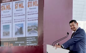 Armenta anuncia que en 2027 habrá 15 trenes de maquinaria para pavimentar 30 mil calles